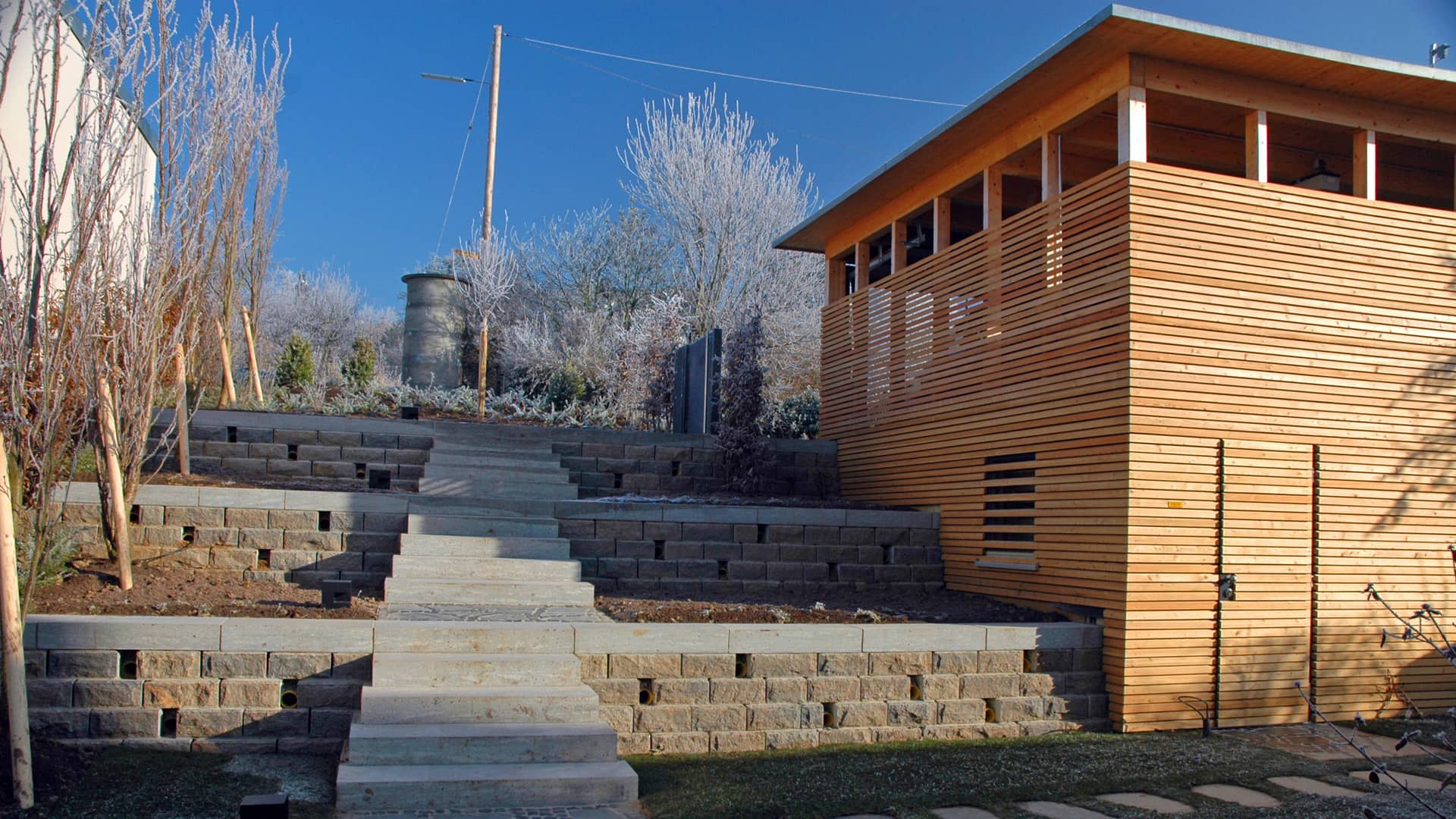 15 Treppenaufgang mit Carpo